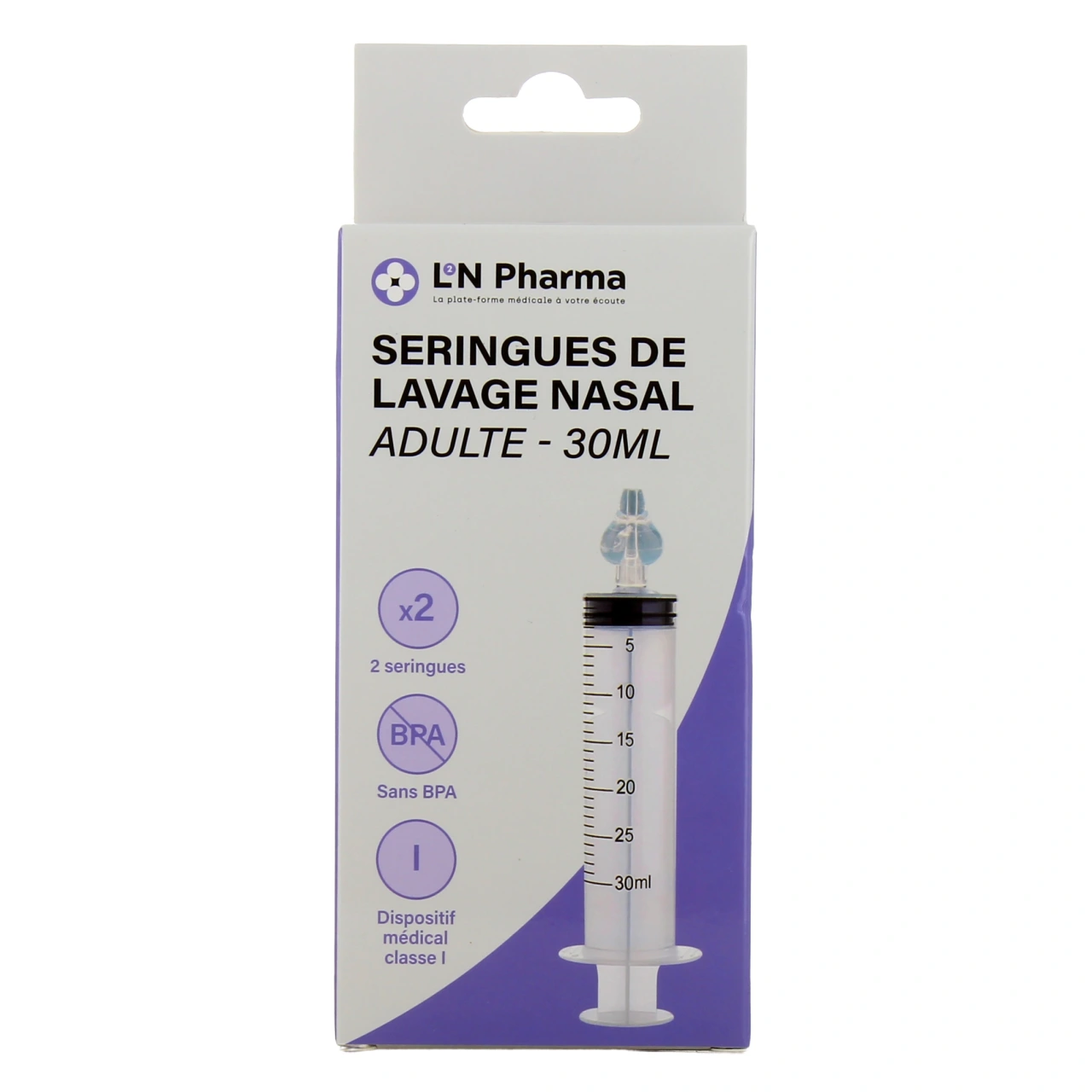 Seringues de Lavage Nasal - Vue 2