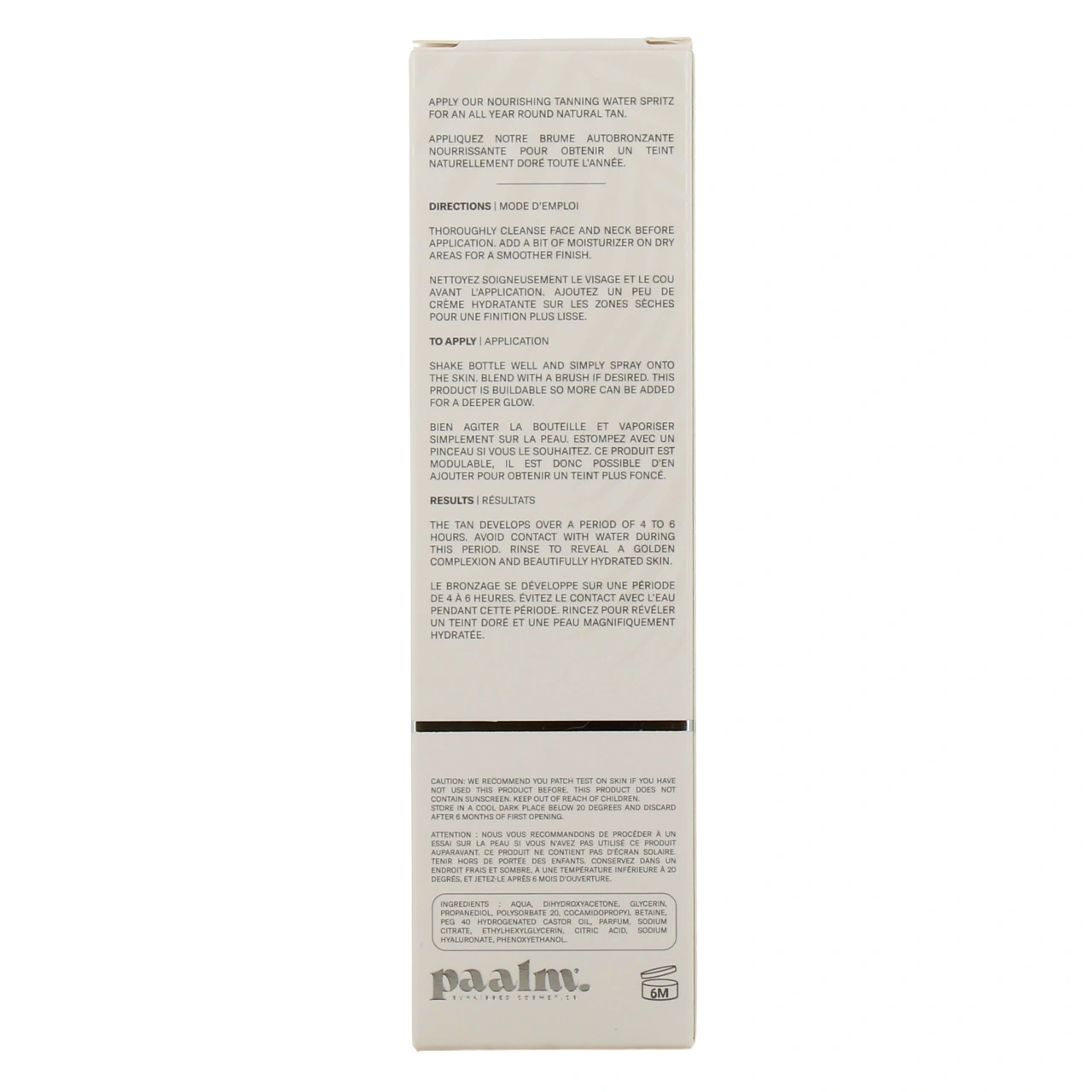Paalm Hydraglow Brume Autobronzante Visage - Vue 3
