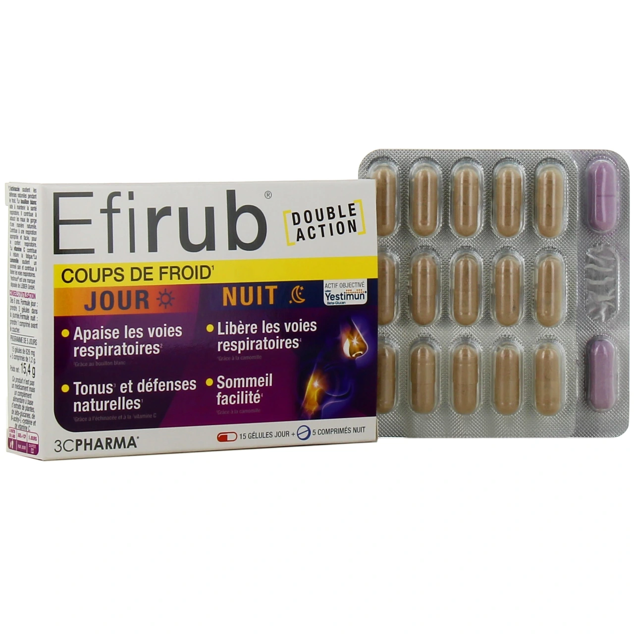 3C Pharma Efirub Jour / Nuit - 3C Pharma