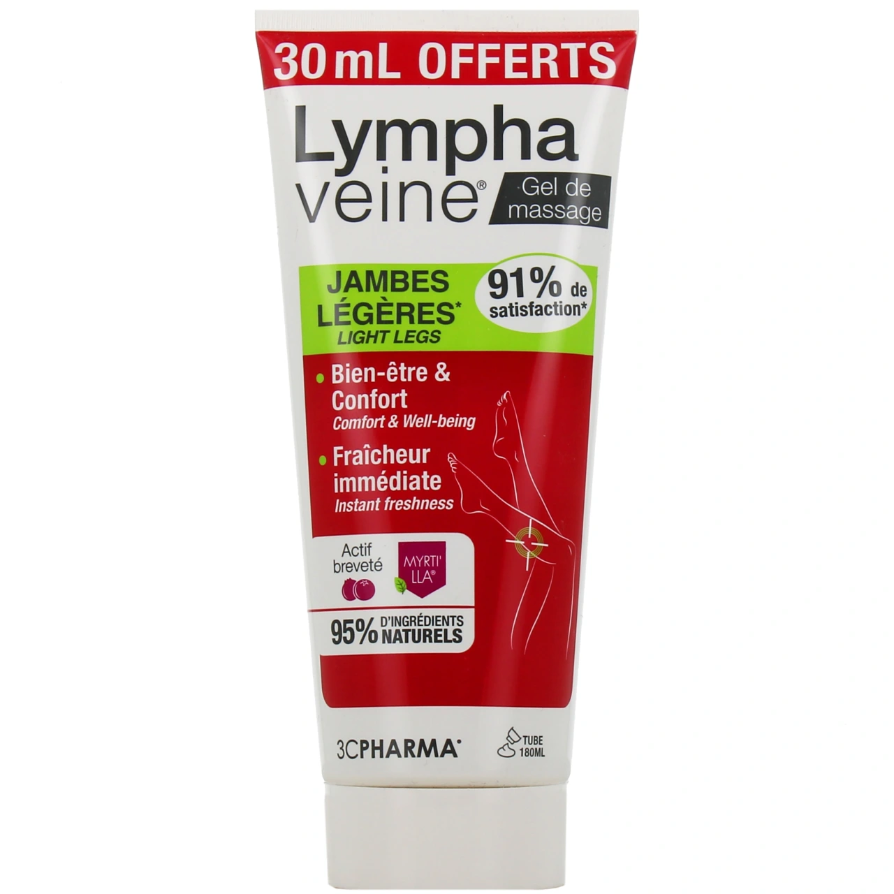 3C Pharma Lymphaveine Gel de Massage - 3C Pharma