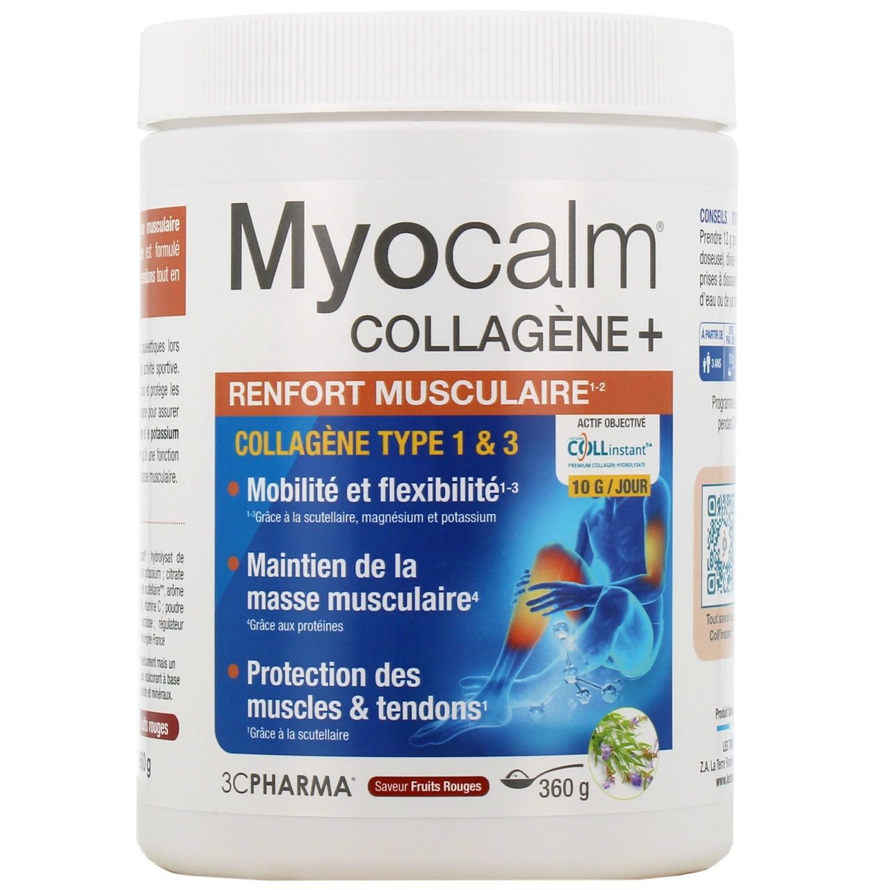 Myocalm Collagène+ Renfort Musculaire - 3C Pharma