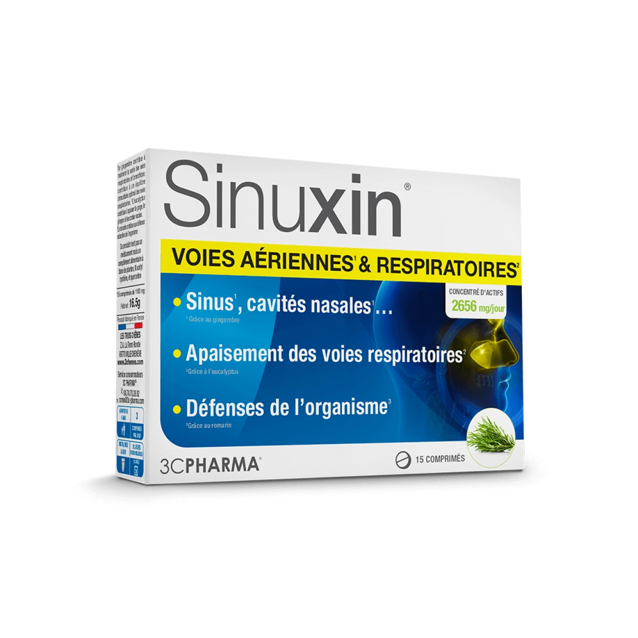 3C Pharma Sinuxin Voies Aériennes & Respiratoires - Vue 6