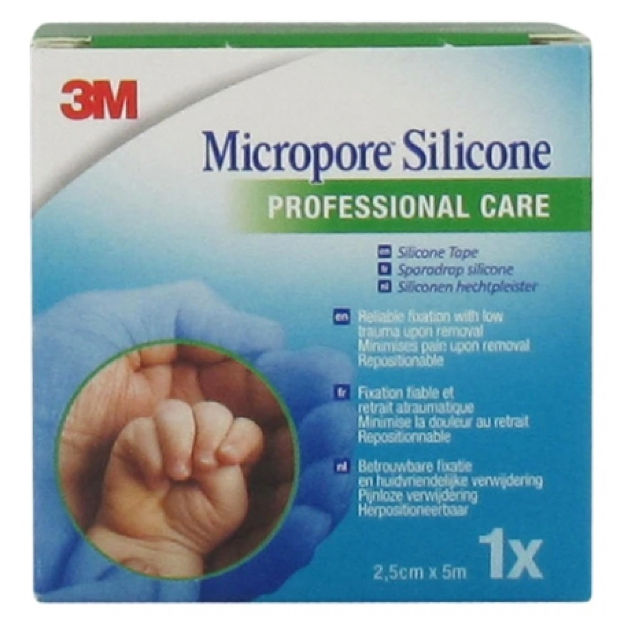 3M Micropore Silicone Sparadrap Atraumatique - Laboratoire 3M