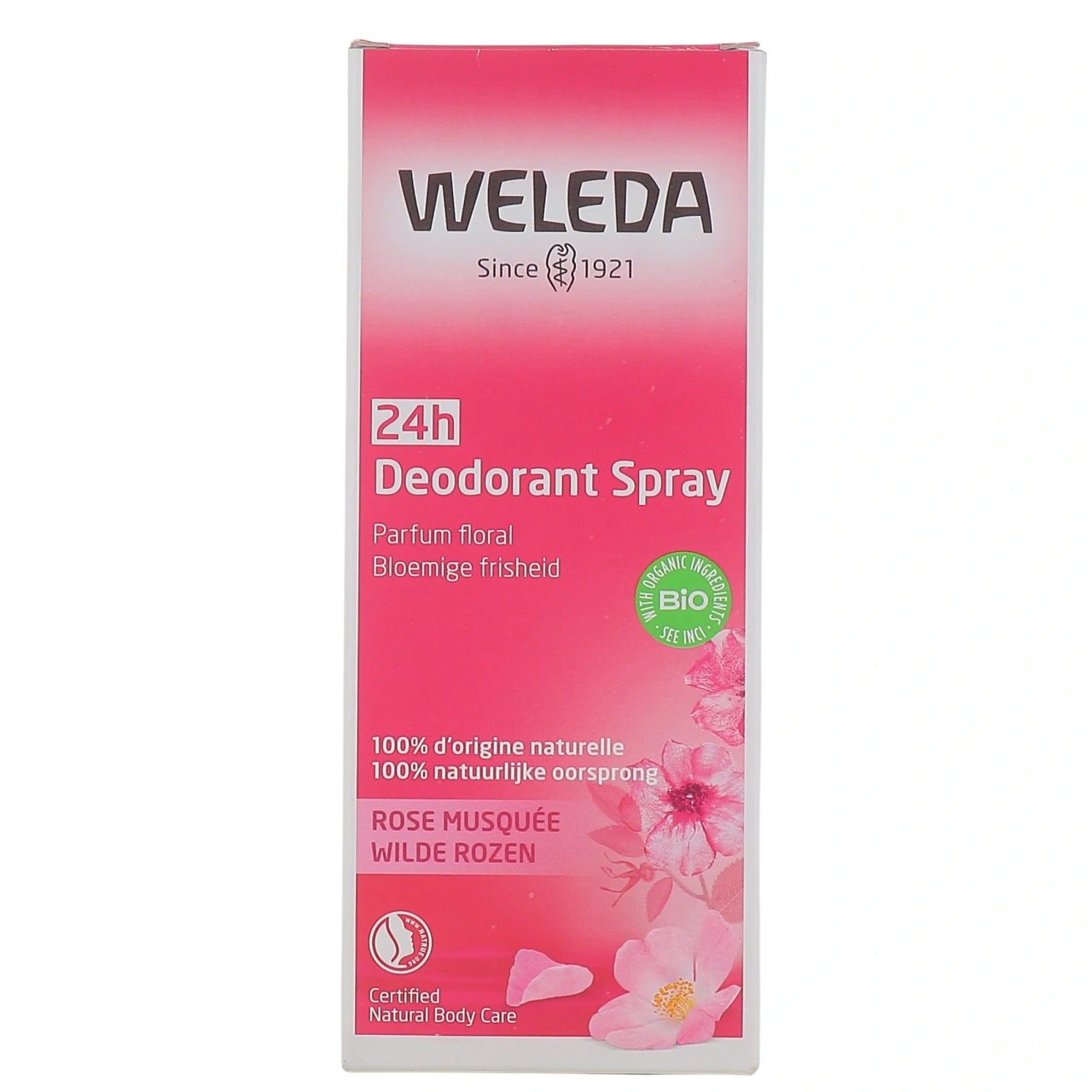 Weleda Déodorant Spray 24h Rose Musquée - Vue 2