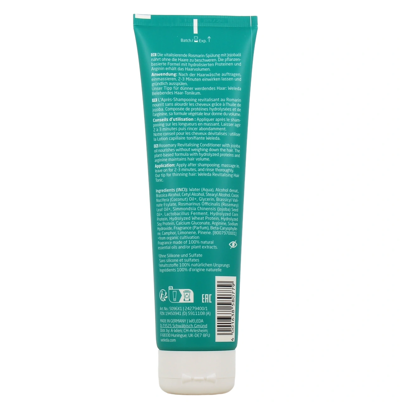 Weleda Après-Shampooing Revitalisant au Romarin - Vue 3