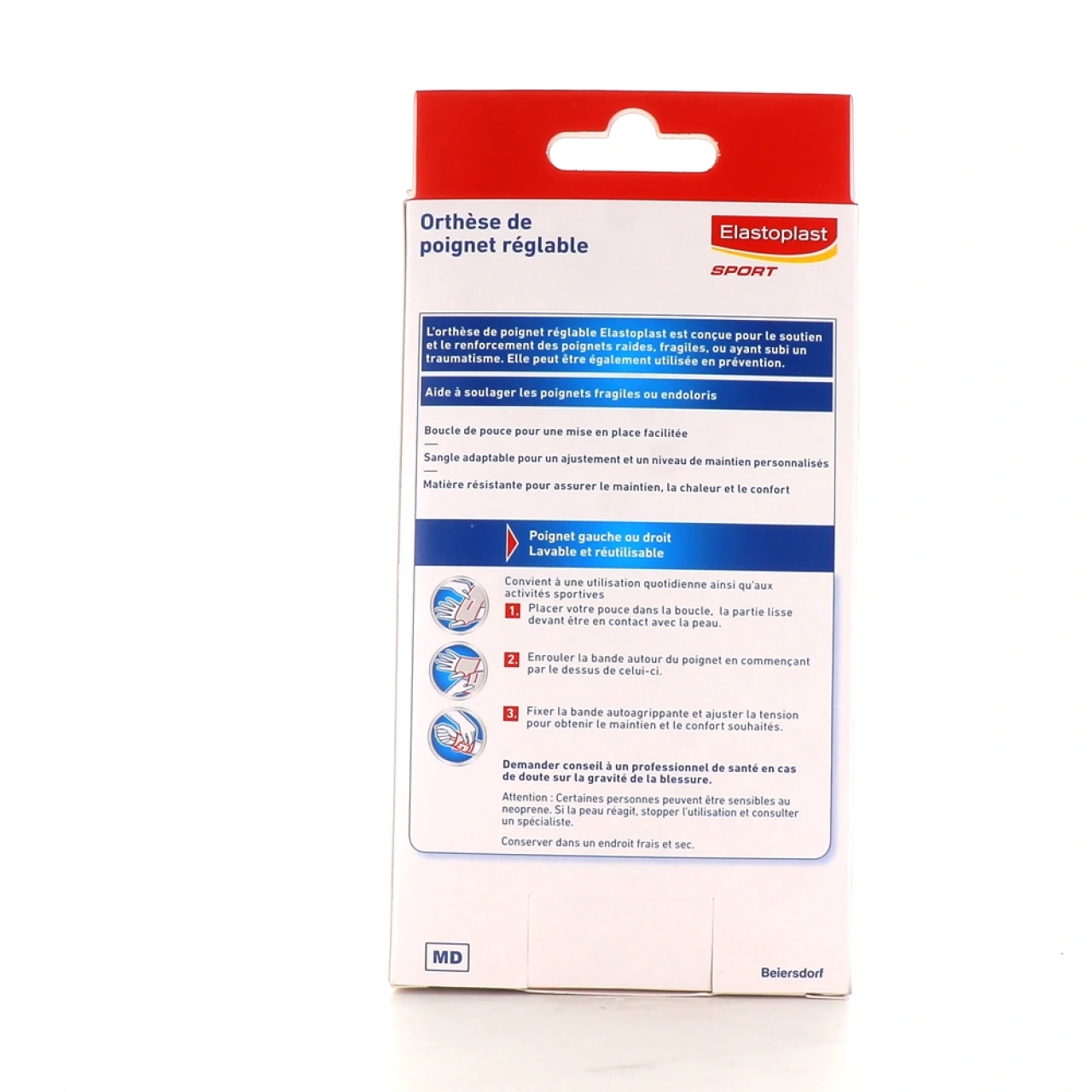 Elastoplast Orthèse de Poignet Réglable - Vue 2