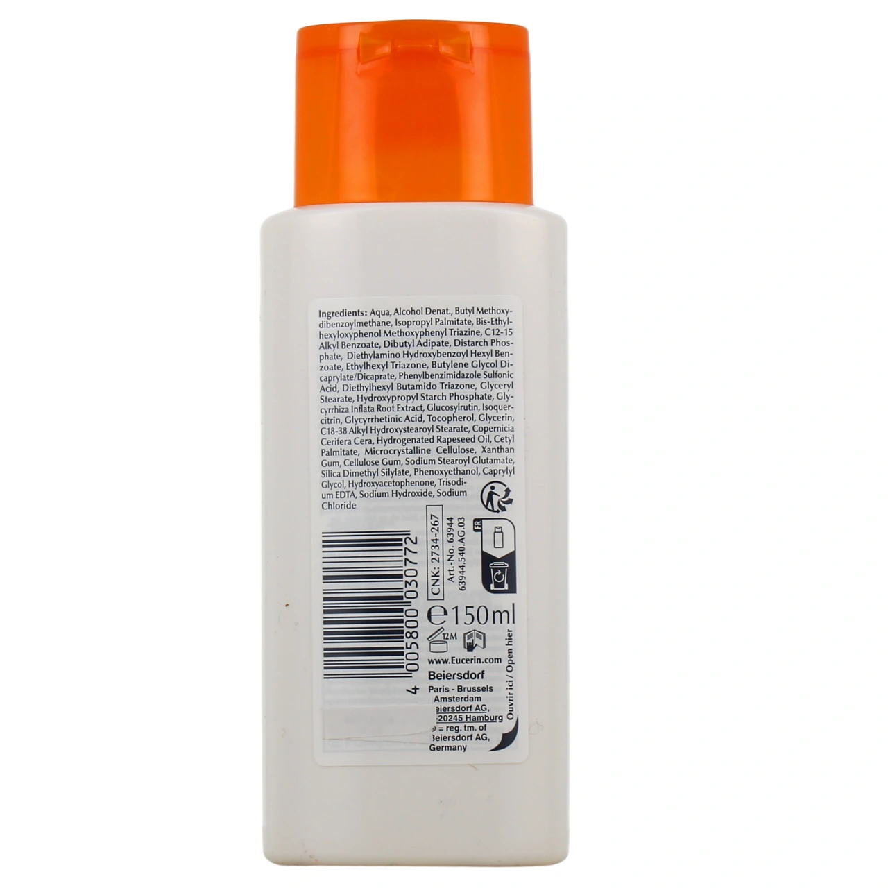 Eucerin Sun Leb Protection Crème-gel SPF50 - Vue 3