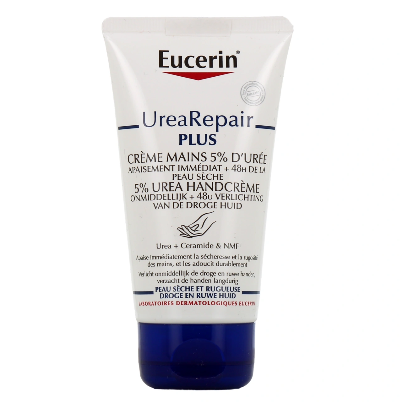 Eucerin UreaRepair Plus Crème Mains Réparatrice 5% Urée 75ml - Vue 2