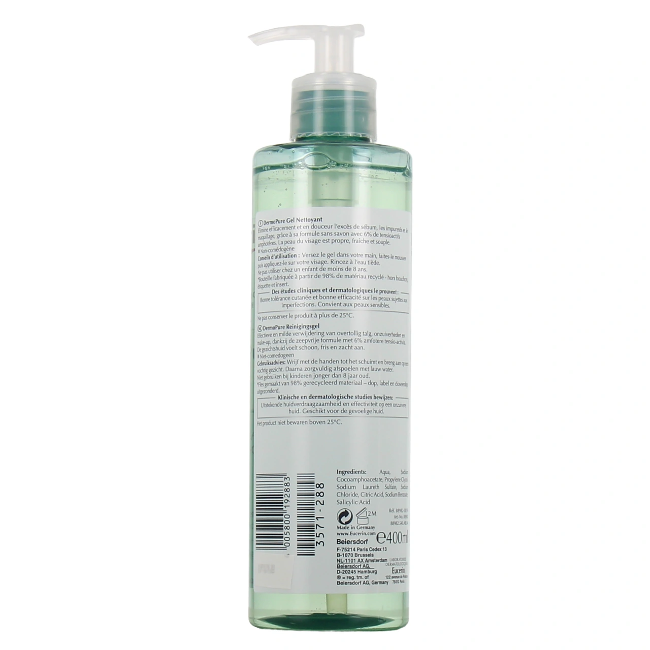 Eucerin DermoPure Gel Nettoyant - Vue 8