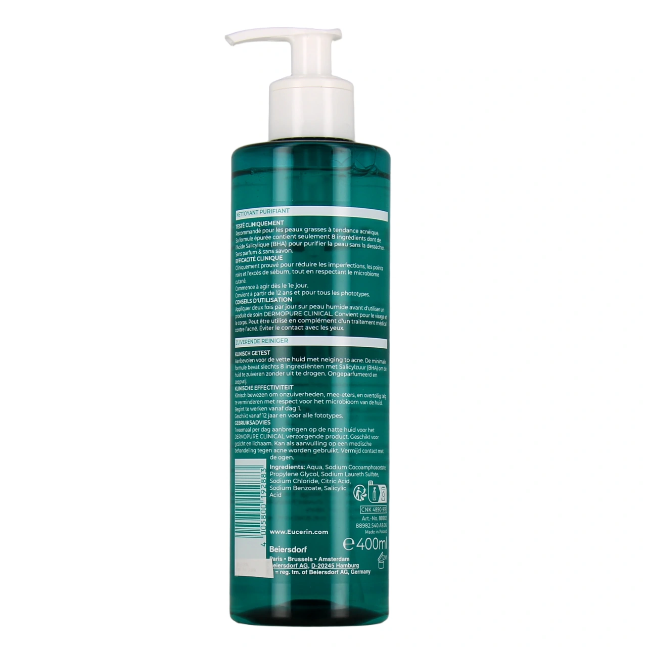 Eucerin DermoPure Gel Nettoyant - Vue 3