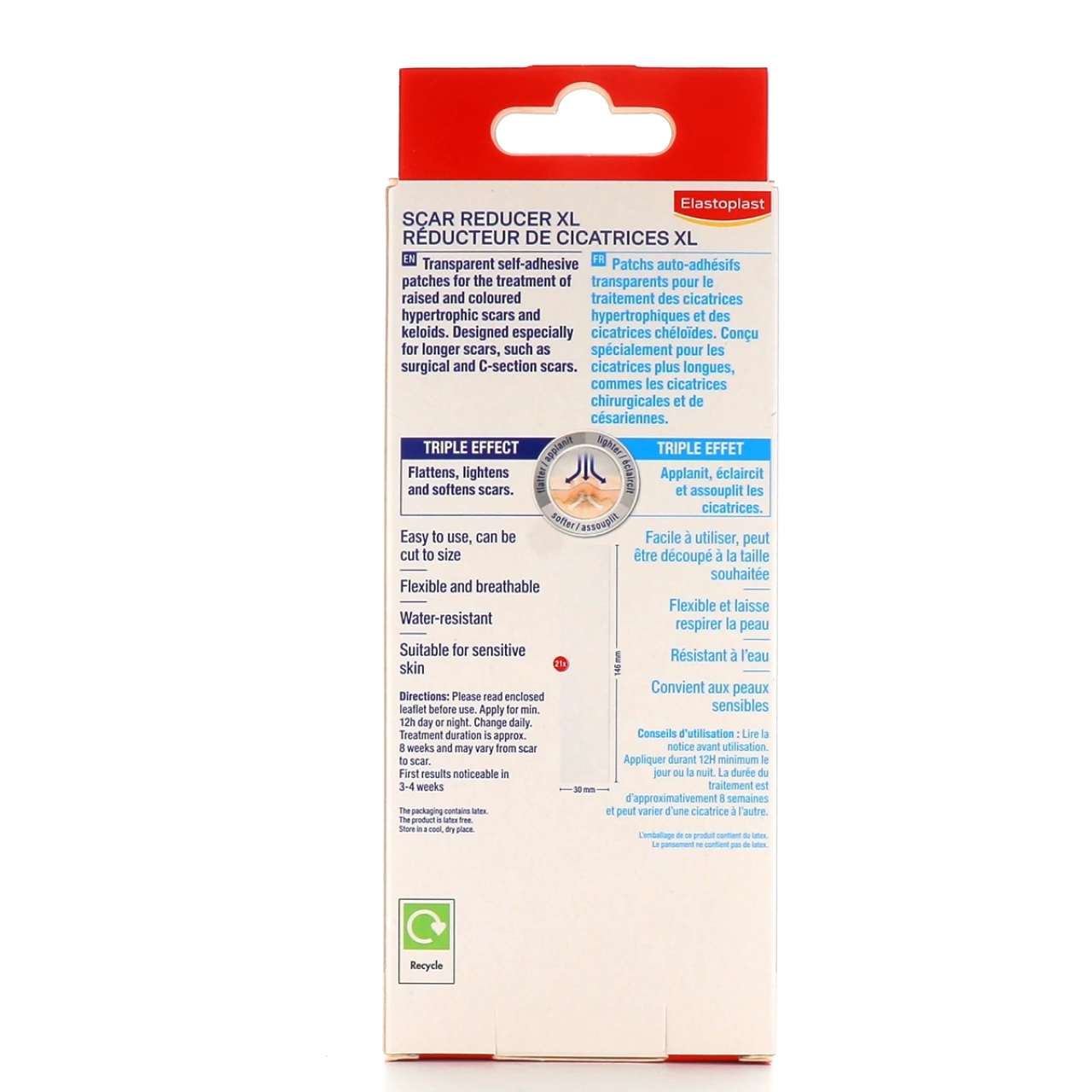 Elastoplast Réducteur de cicatrices 21 pansements - Vue 2