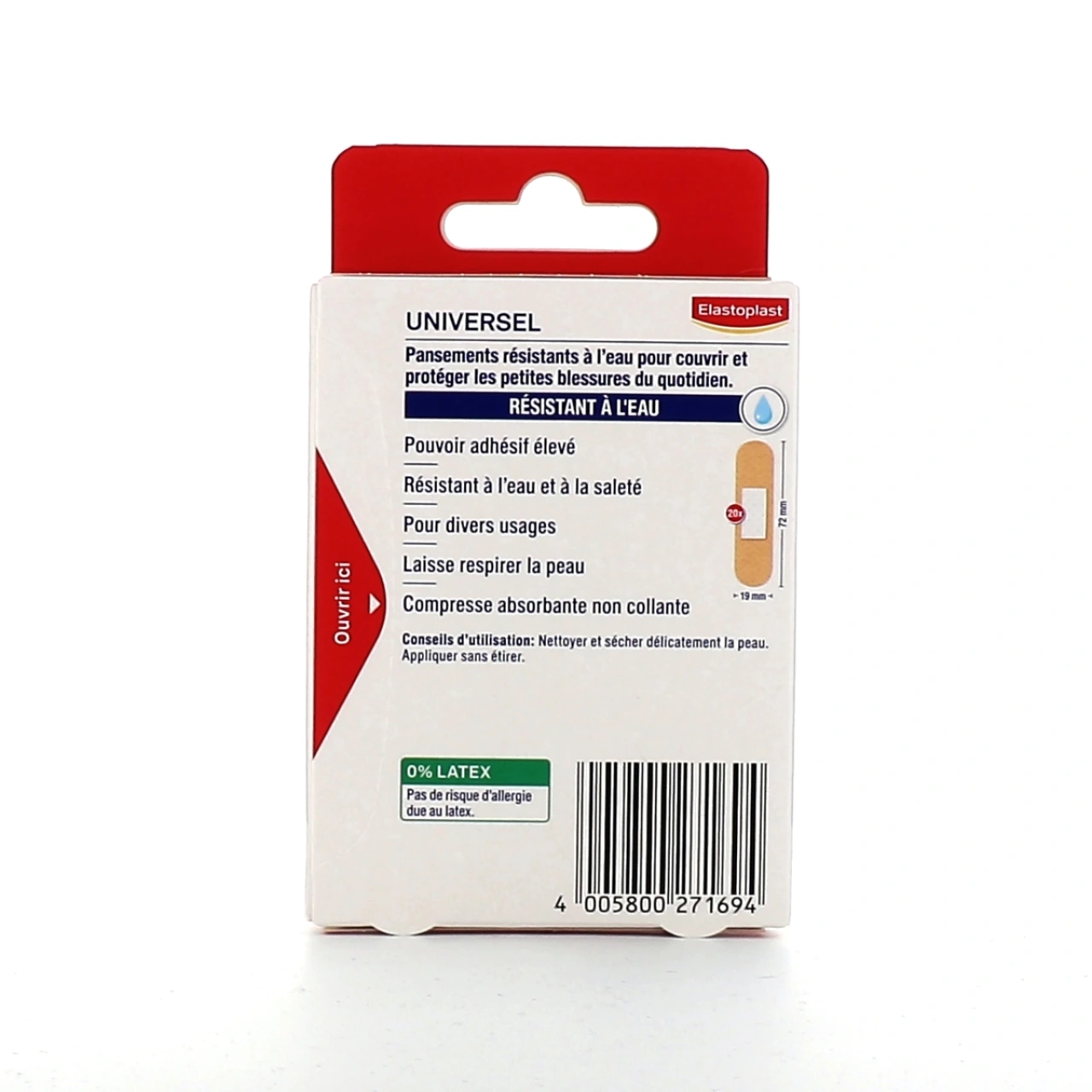 Elastoplast Universel Pansements Résistants à l'Eau - Vue 15
