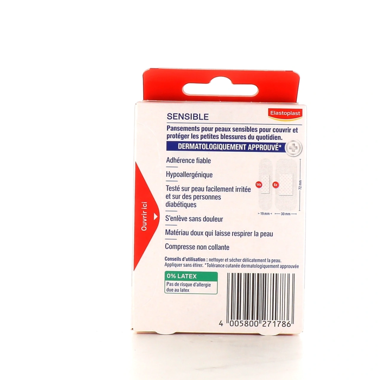 Elastoplast Pansements Peau Sensible - Vue 16