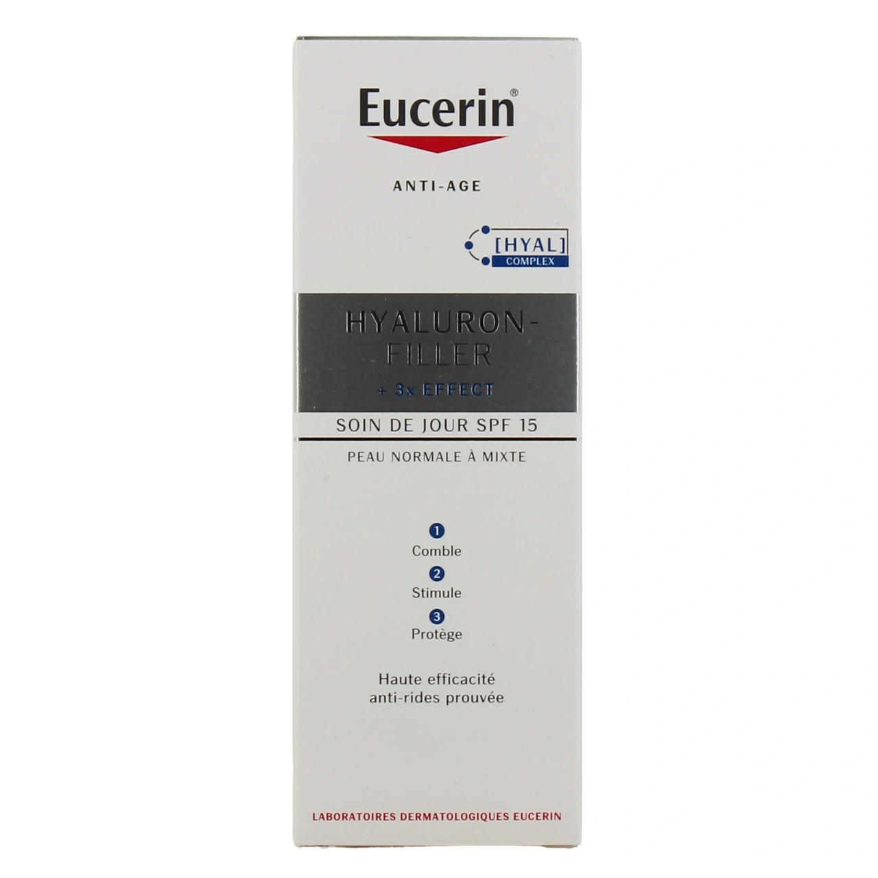 Eucerin Hyaluron-Filler 3X Effect SPF 15 Soin de jour Peau normale à mixte - Vue 2