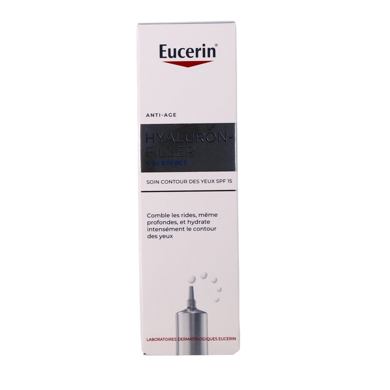 Eucerin Hyaluron-Filler 3X Effect Soin Contour des yeux SPF15 - Vue 2