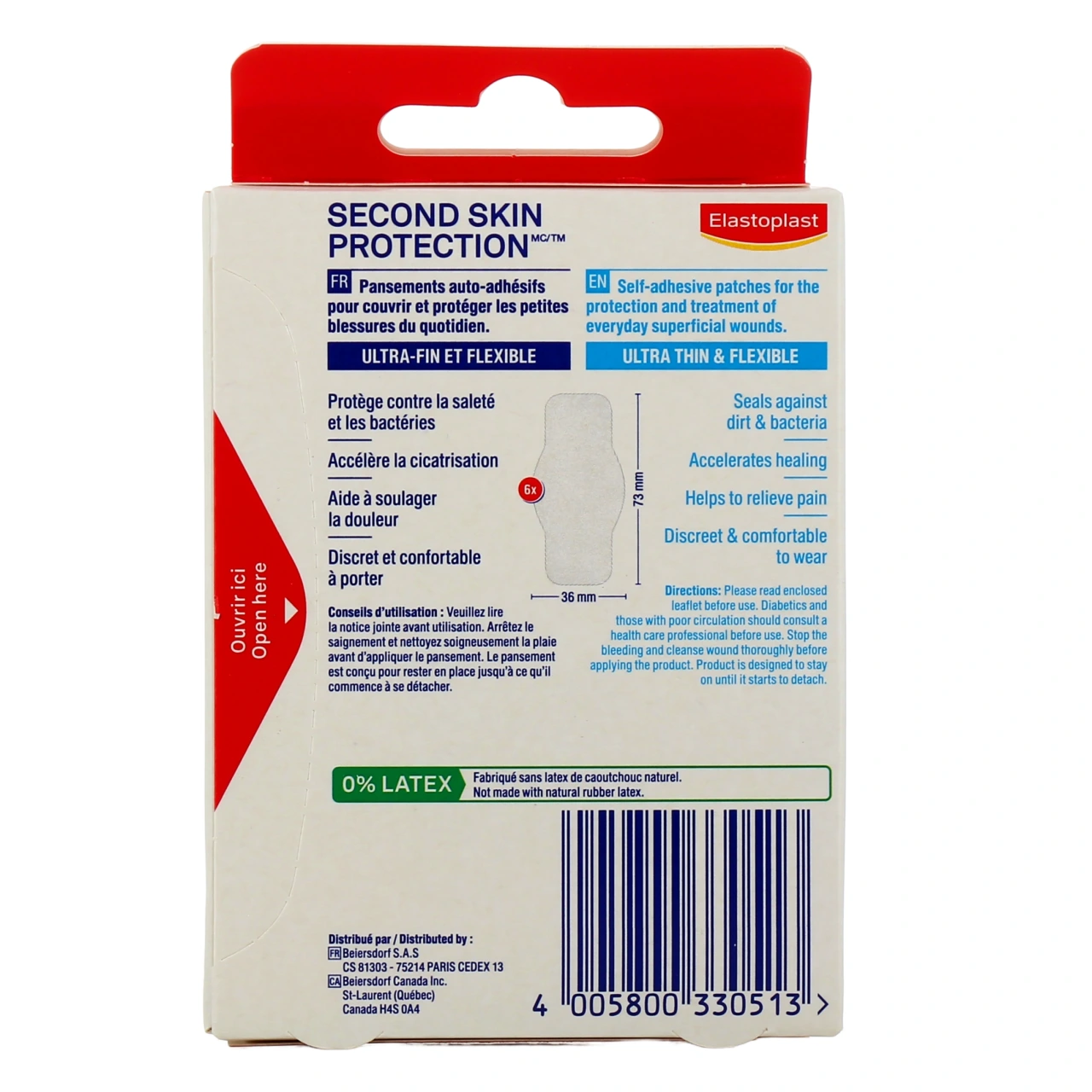 Elastoplast Second Skin Protection - Vue 3