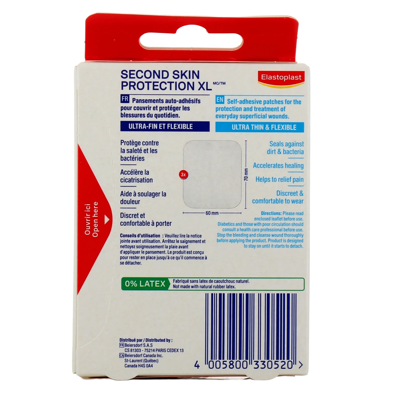 Elastoplast Second Skin Protection - Vue 6