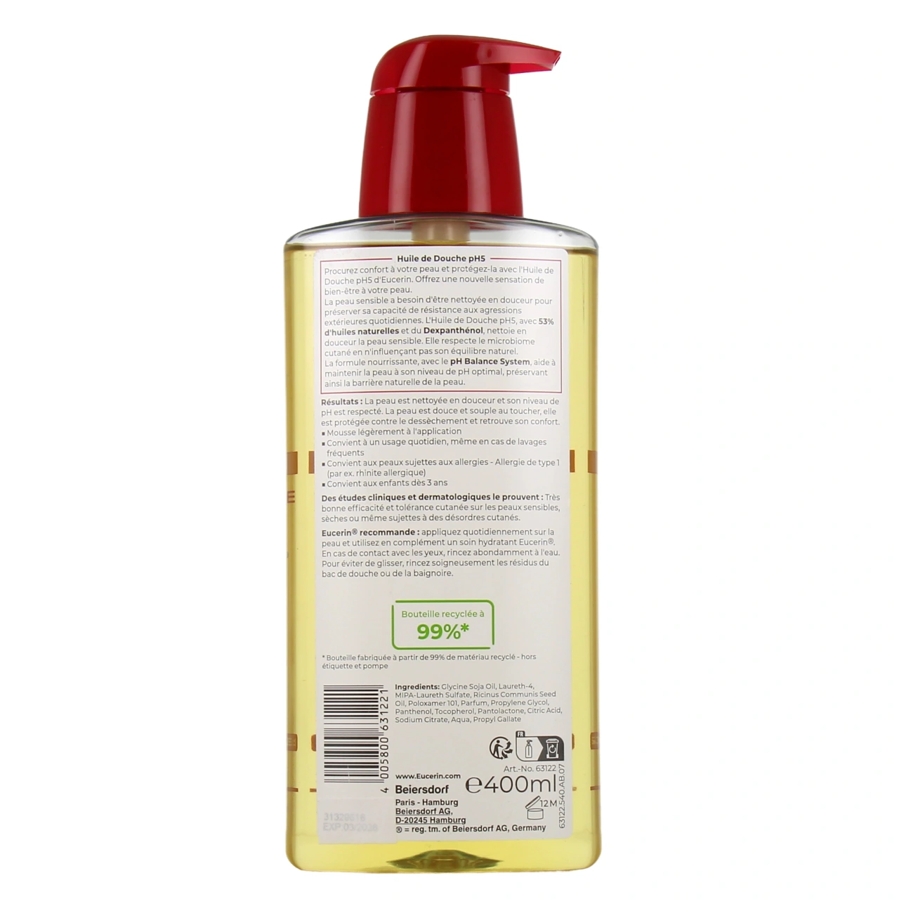 Eucerin pH5 Huile de Douche - Vue 6