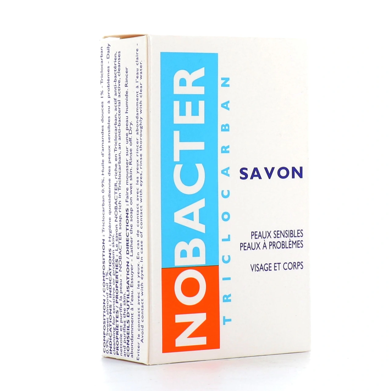 Nobacter Savon hypoallergénique peaux sensibles et à problèmes - Nobacter