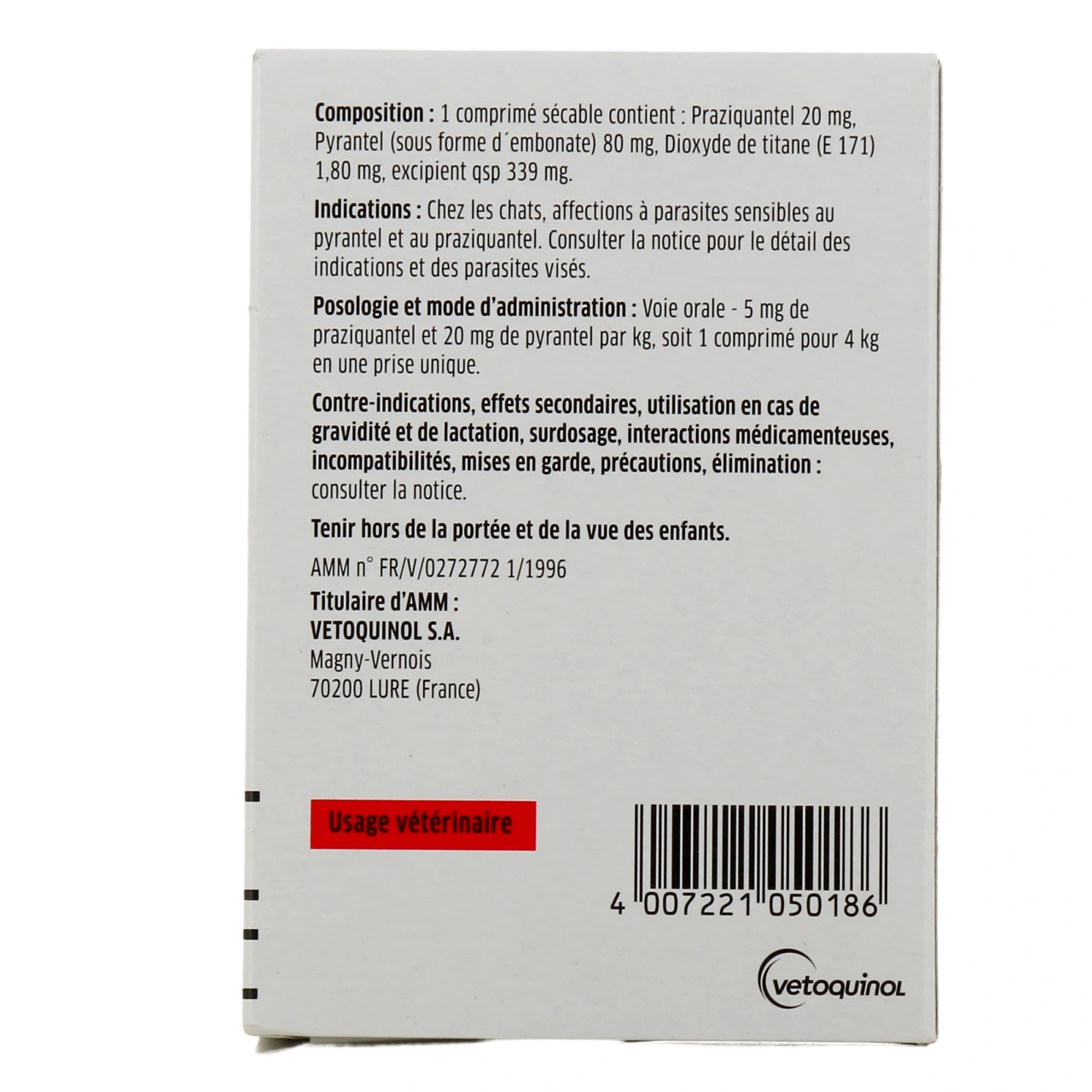 Drontal Vermifuge Chat - Vue 5