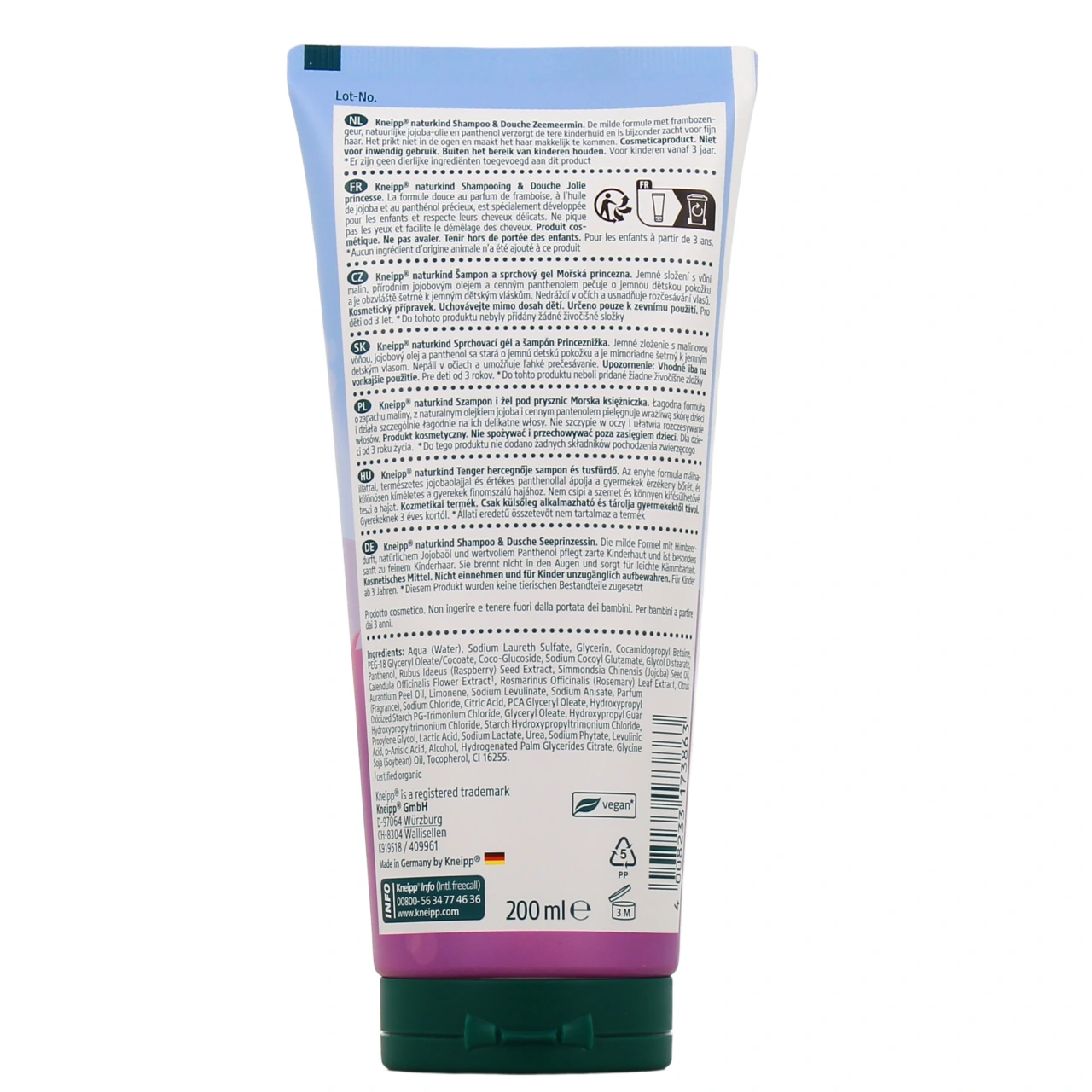 Kneipp Nature Kids Shampooing Douche - Vue 6