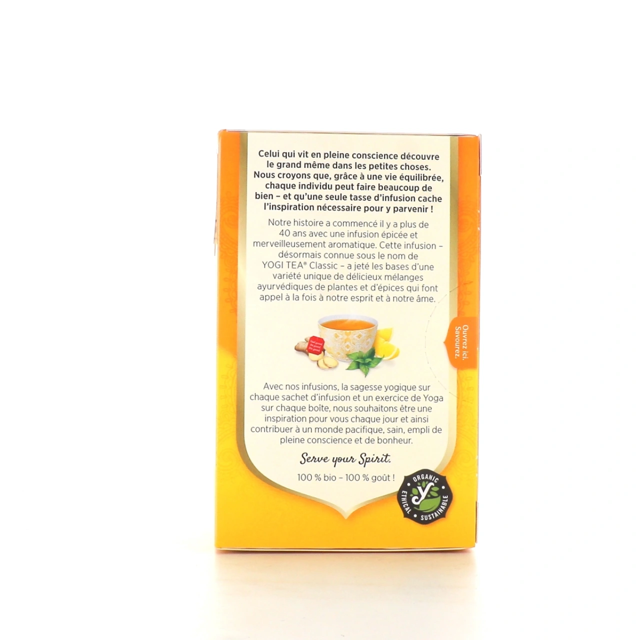 Yogi Tea Gingembre Citron - Vue 2