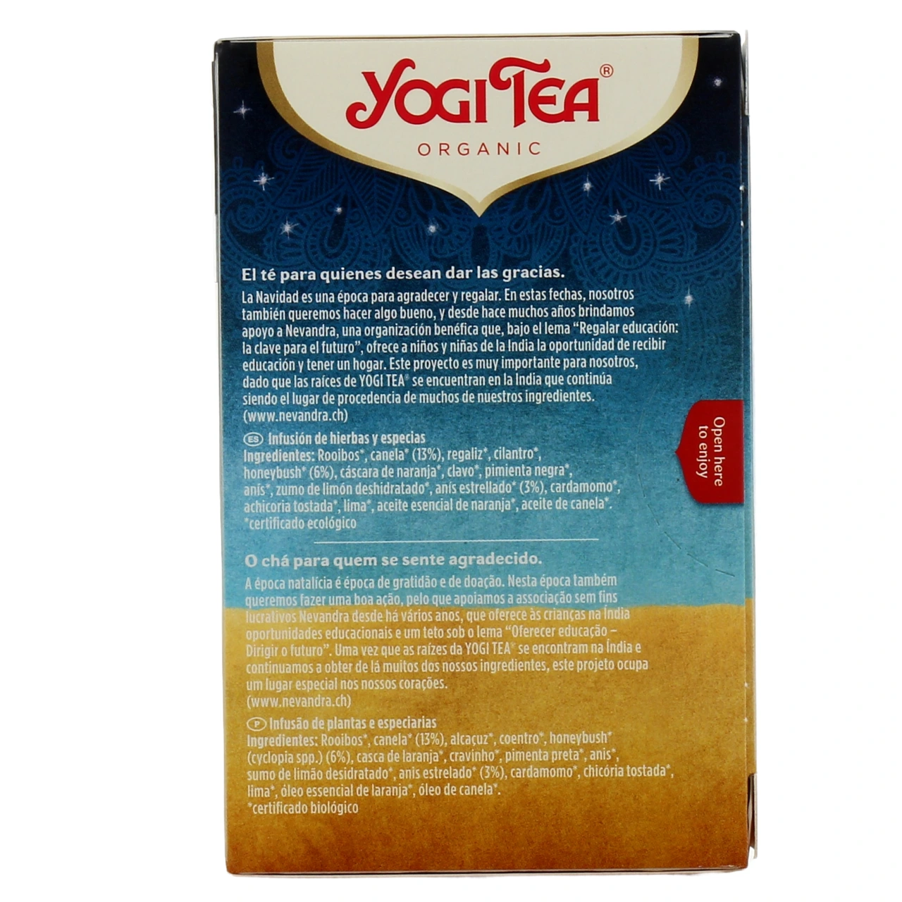 Yogi Tea Christmas Tea Thé de Noël - Vue 3