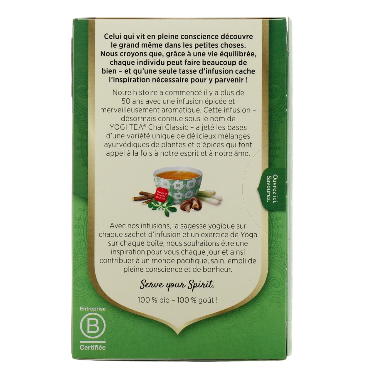 Yogi Tea Bien-Être Intestinal - Vue 3