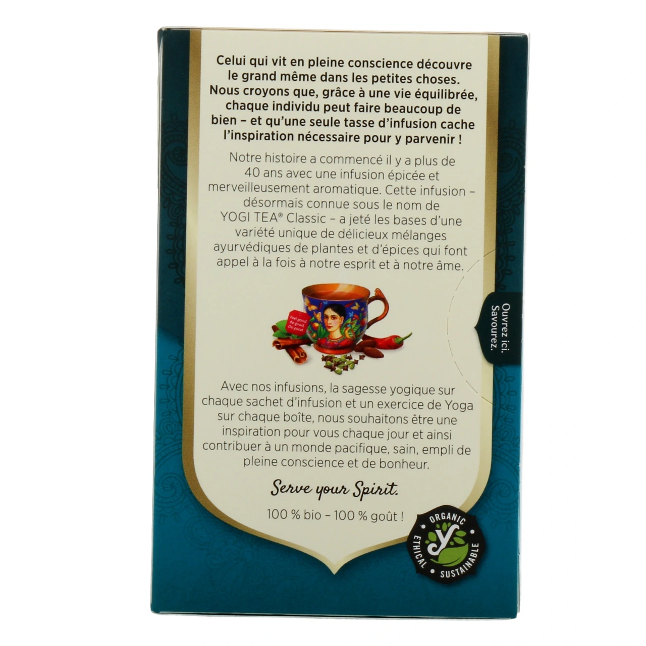 Yogi Tea Tisane Ayurvédique Chili Doux Bio - Vue 3