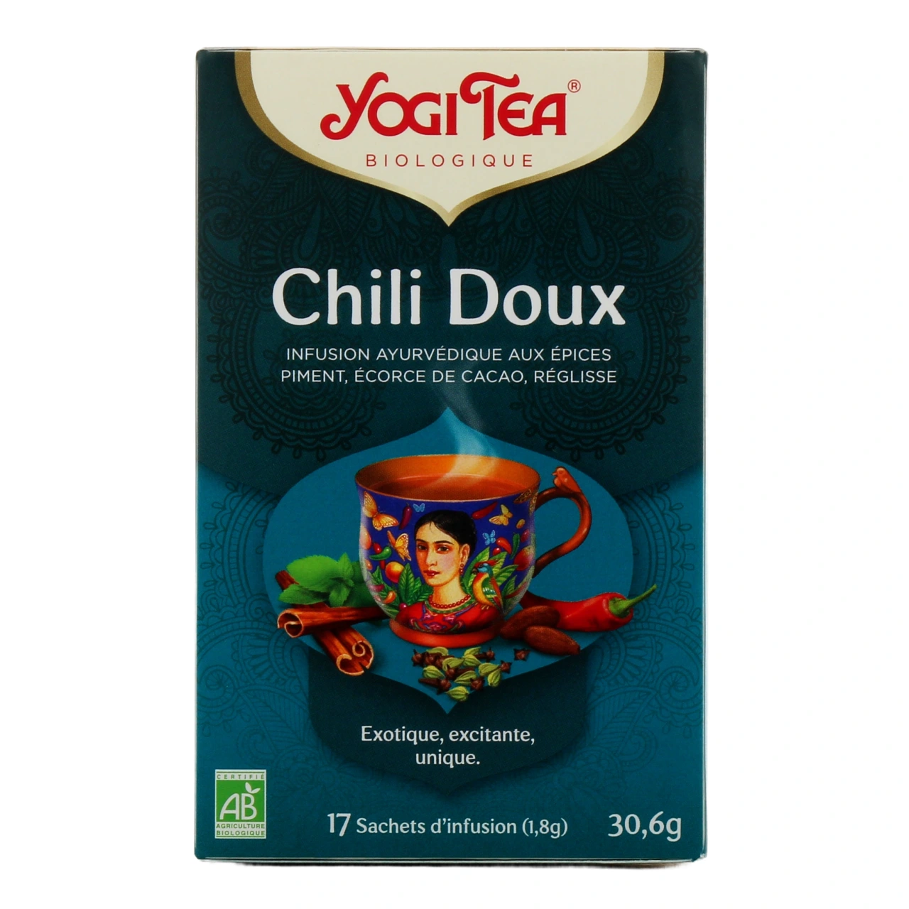 Yogi Tea Tisane Ayurvédique Chili Doux Bio - Vue 2