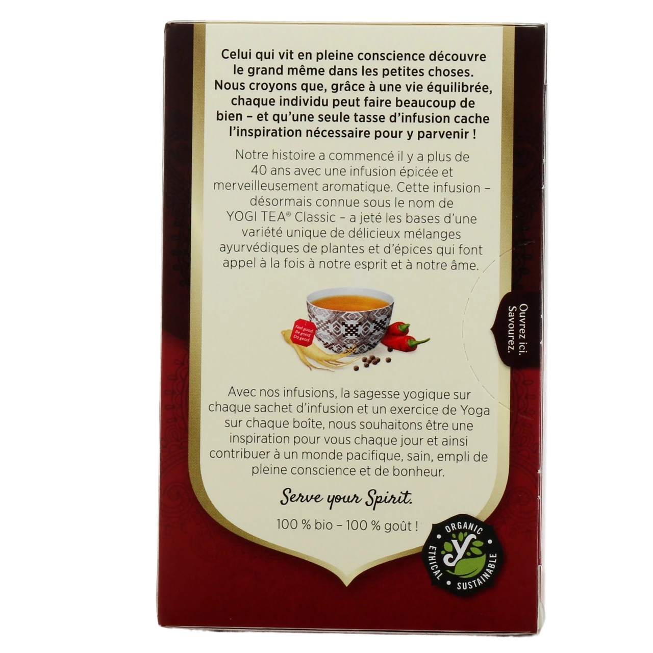 Yogi Tea Tisane Ayurvédique L'Homme - Vue 3