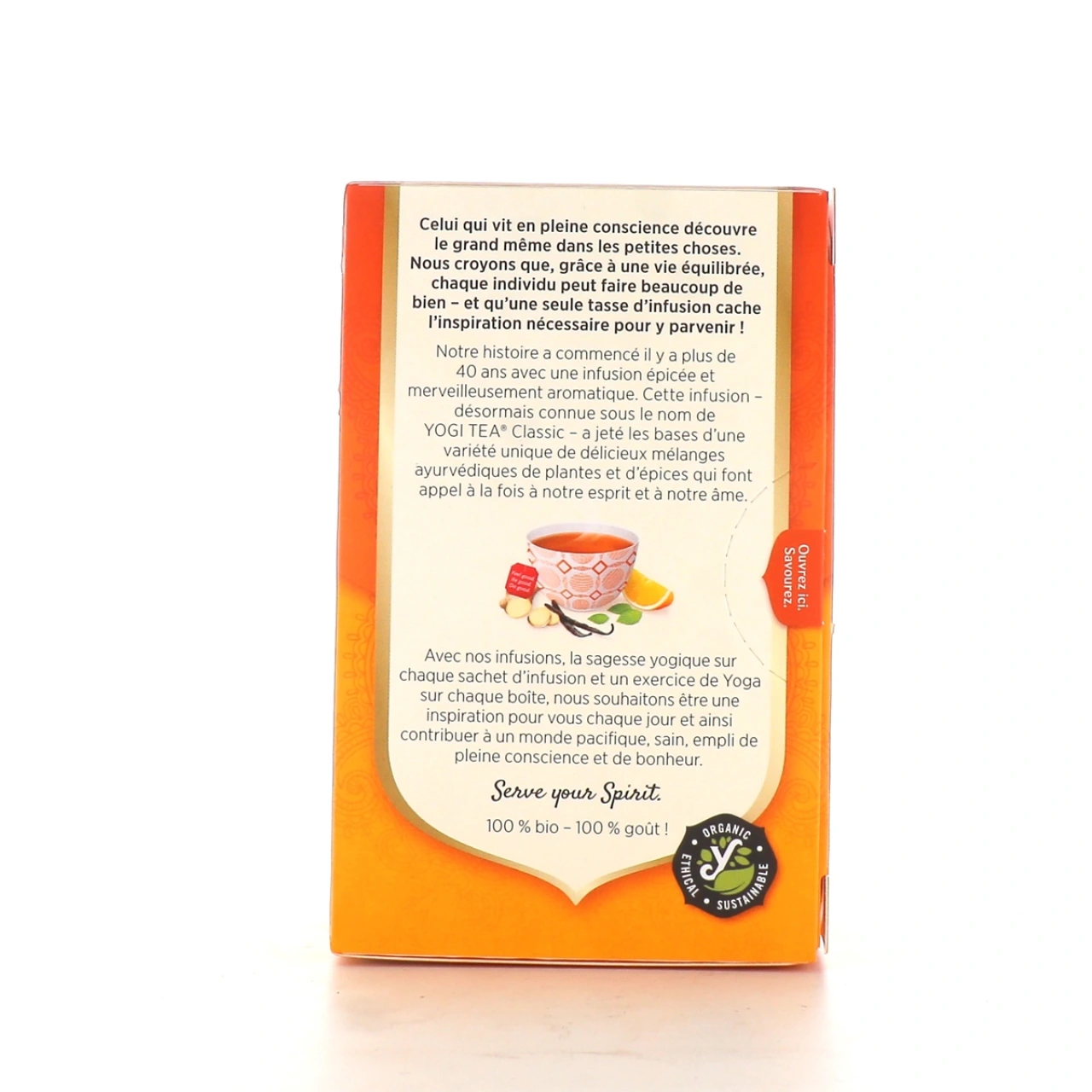Yogi Tea Gingembre Orange Vanille - Vue 2