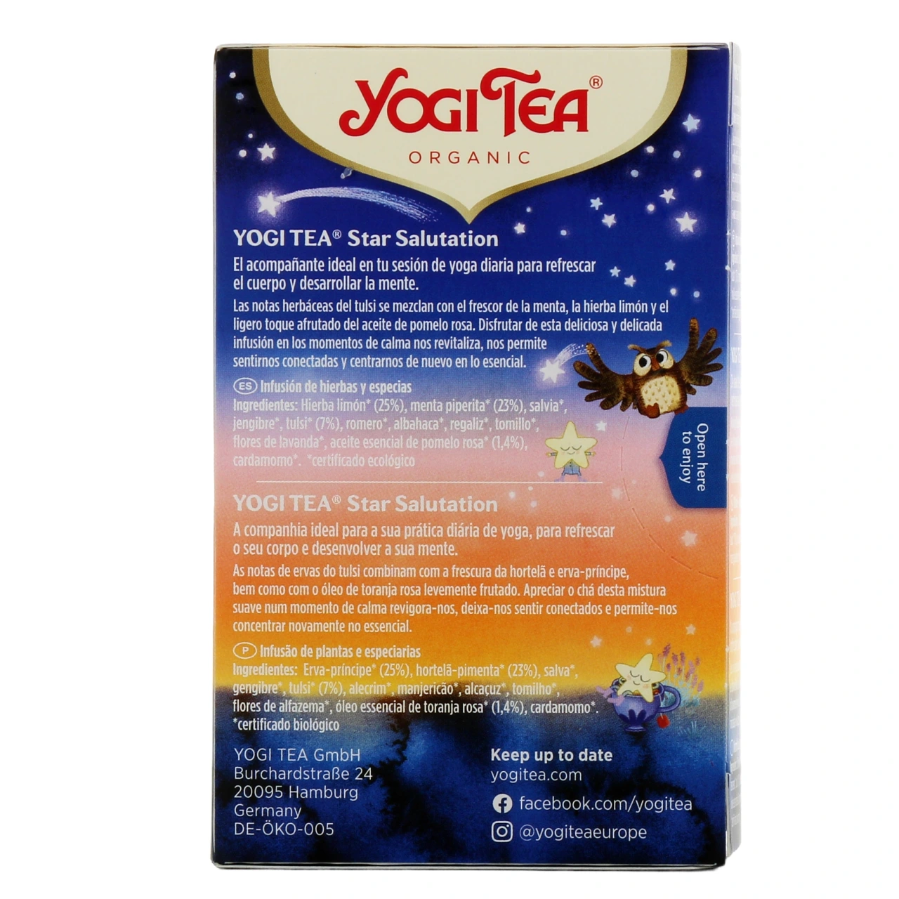 Yogi Tea Star Salutation Tisane Bio - Vue 3