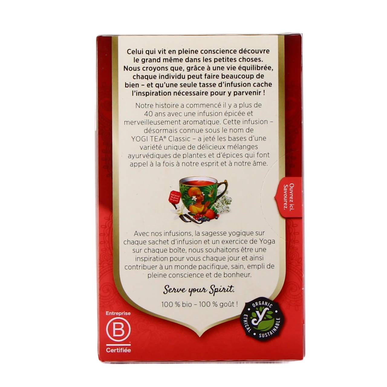 Yogi Tea Fruits Rouges à la Vanille - Vue 3