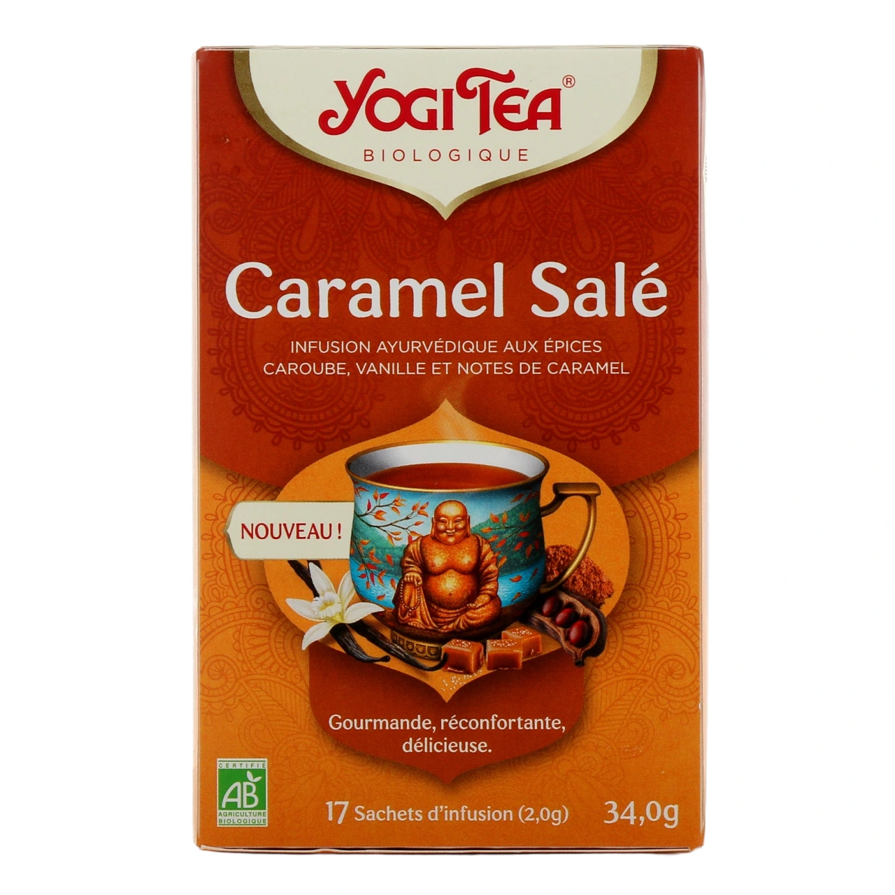 Yogi Tea Infusion Caramel Salé - Vue 2