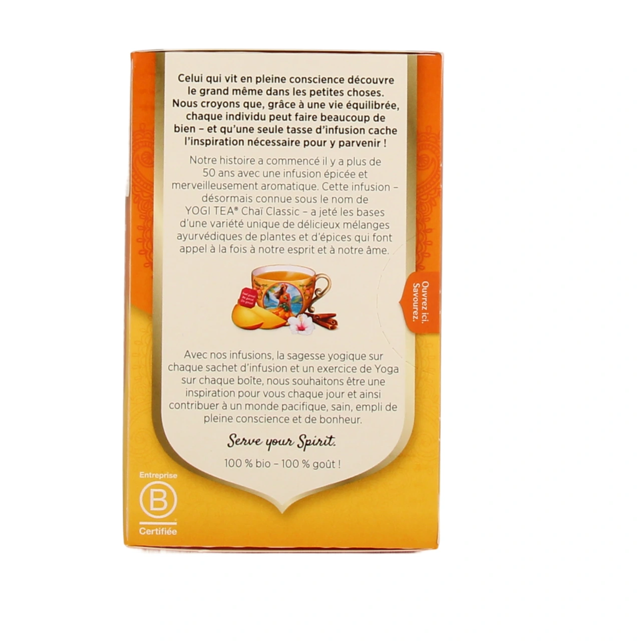 Yogi Tea Chaï Mangue - Vue 3