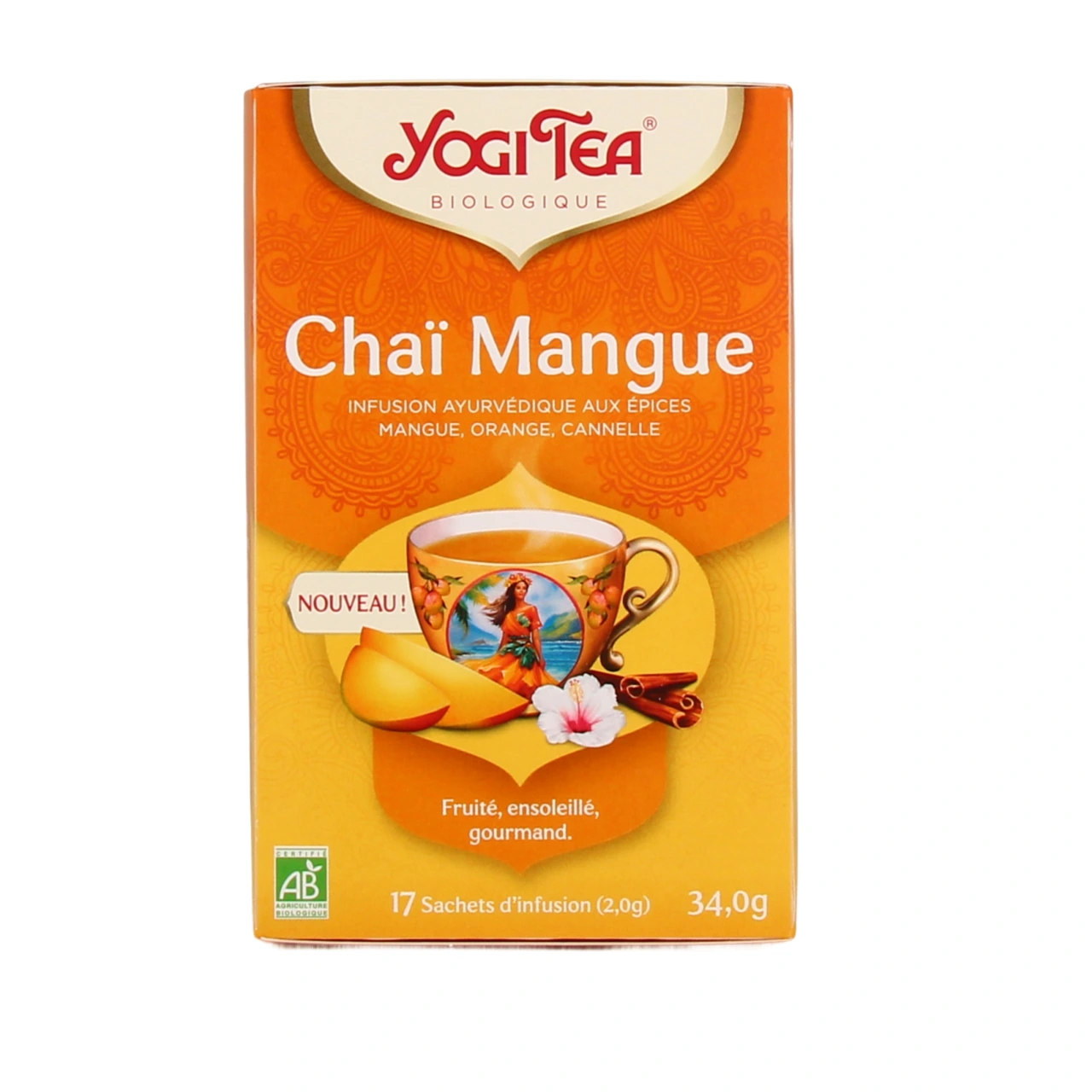 Yogi Tea Chaï Mangue - Vue 2
