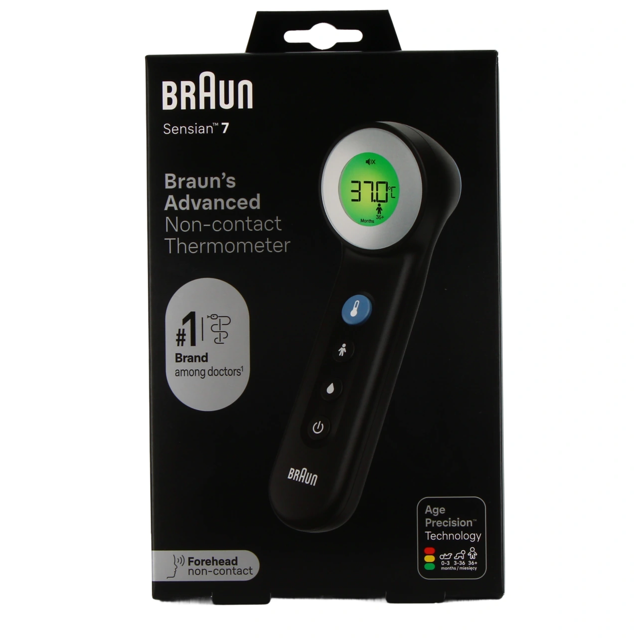 Braun Thermomètre Frontal Sans Contact Sensian 7 - Vue 2