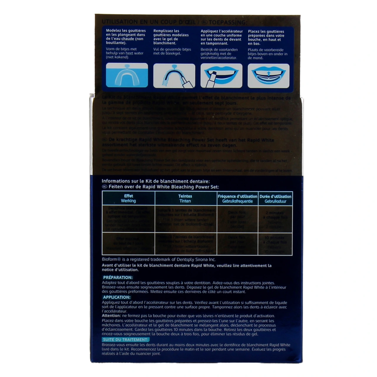 Rapid White Kit Blanchiment Dentaire - Vue 3