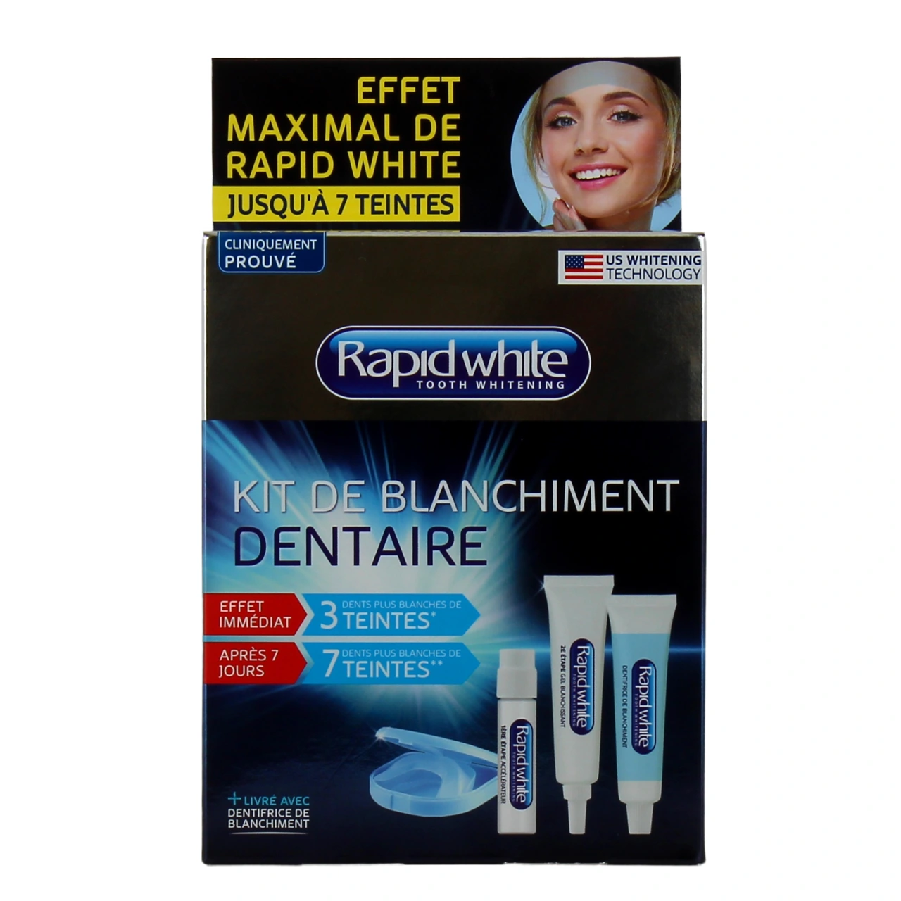 Rapid White Kit Blanchiment Dentaire - Vue 2