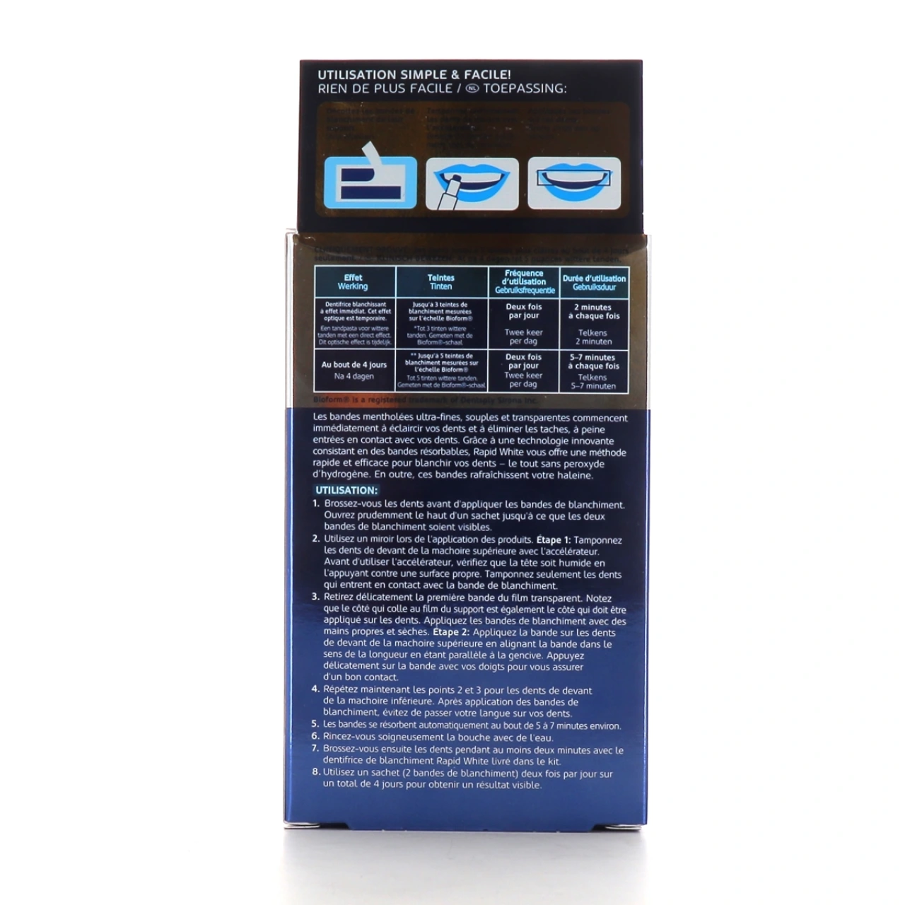Rapid White Bandes de Blanchiment - Vue 2
