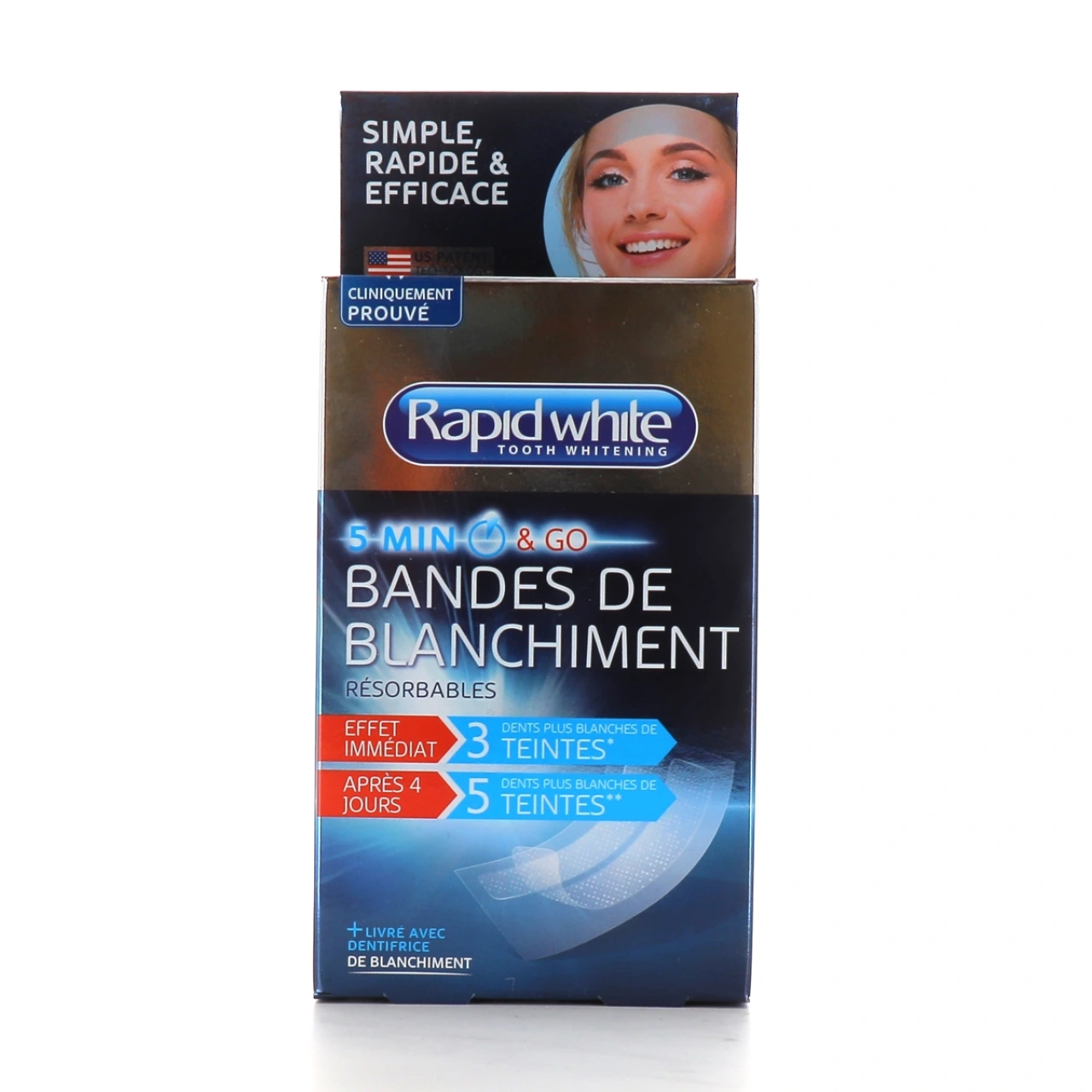 Rapid White Bandes de Blanchiment - Bioes