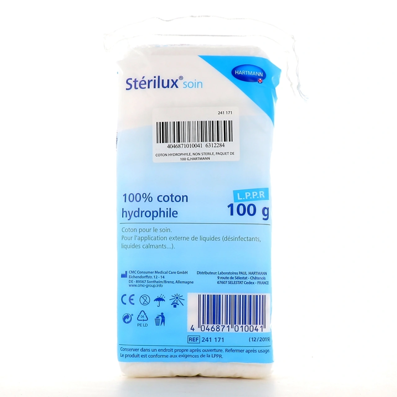 Sterilux Soin Coton Hydrophile - Vue 2