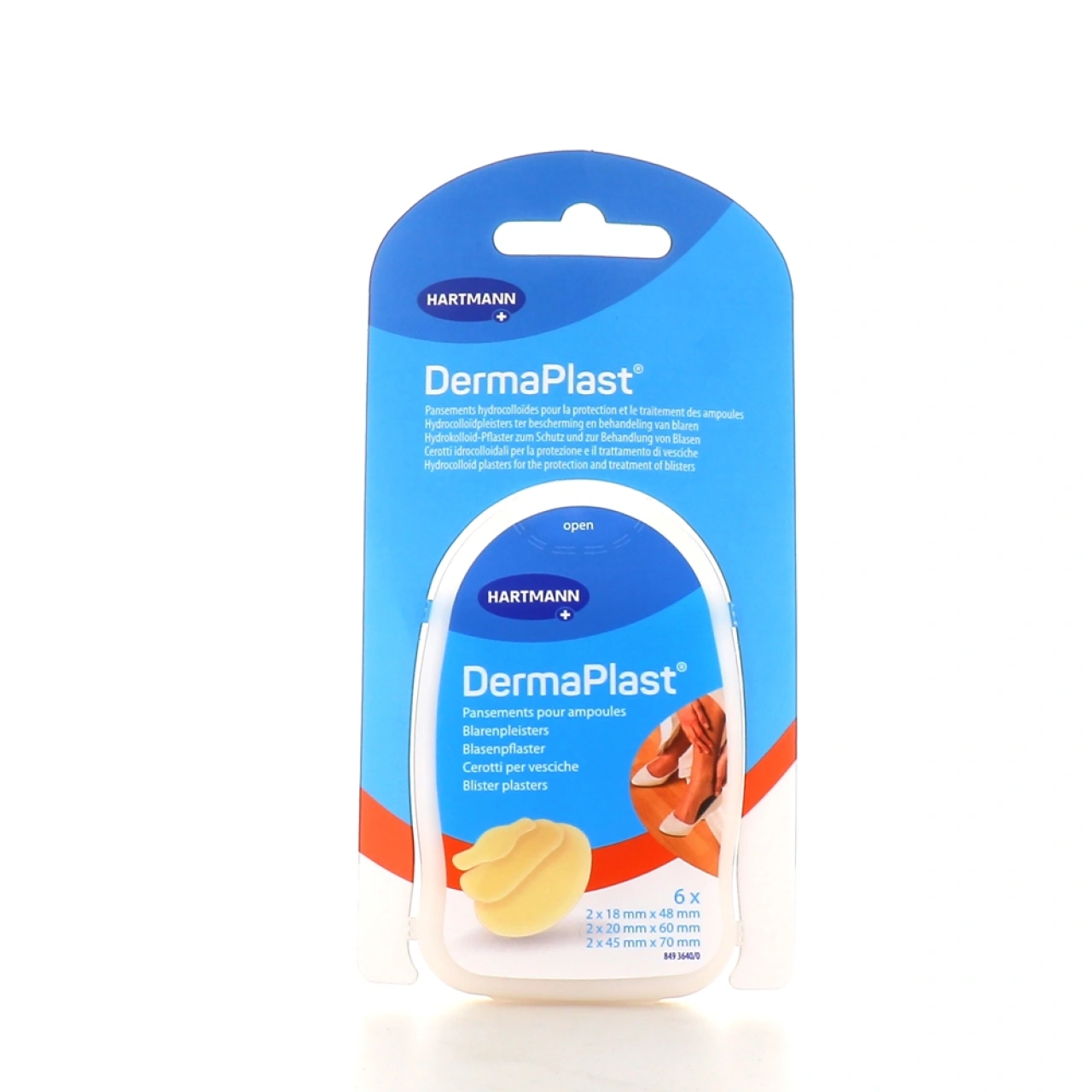Hartmann DermaPlast Pansement pour ampoules - Hartmann