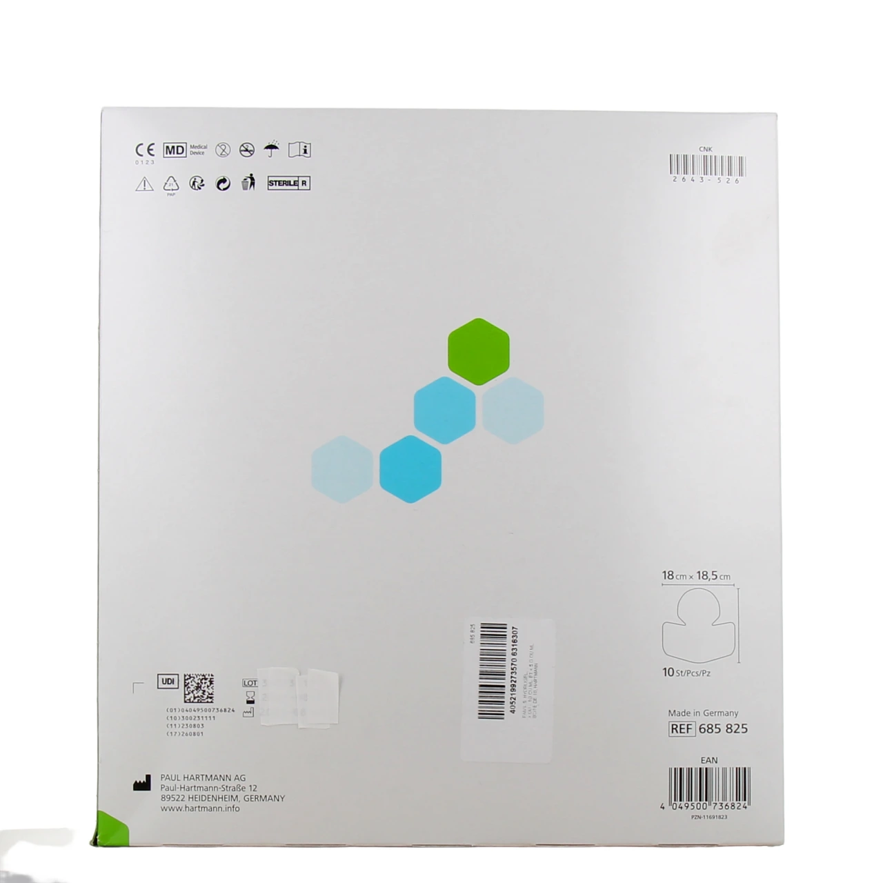Hartmann HydroTac Concave Pansement Hydrocellulaire - Vue 3