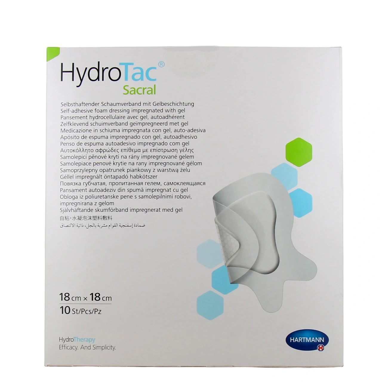 Hartmann HydroTac Sacral Pansement Hydrocellulaire - Vue 2