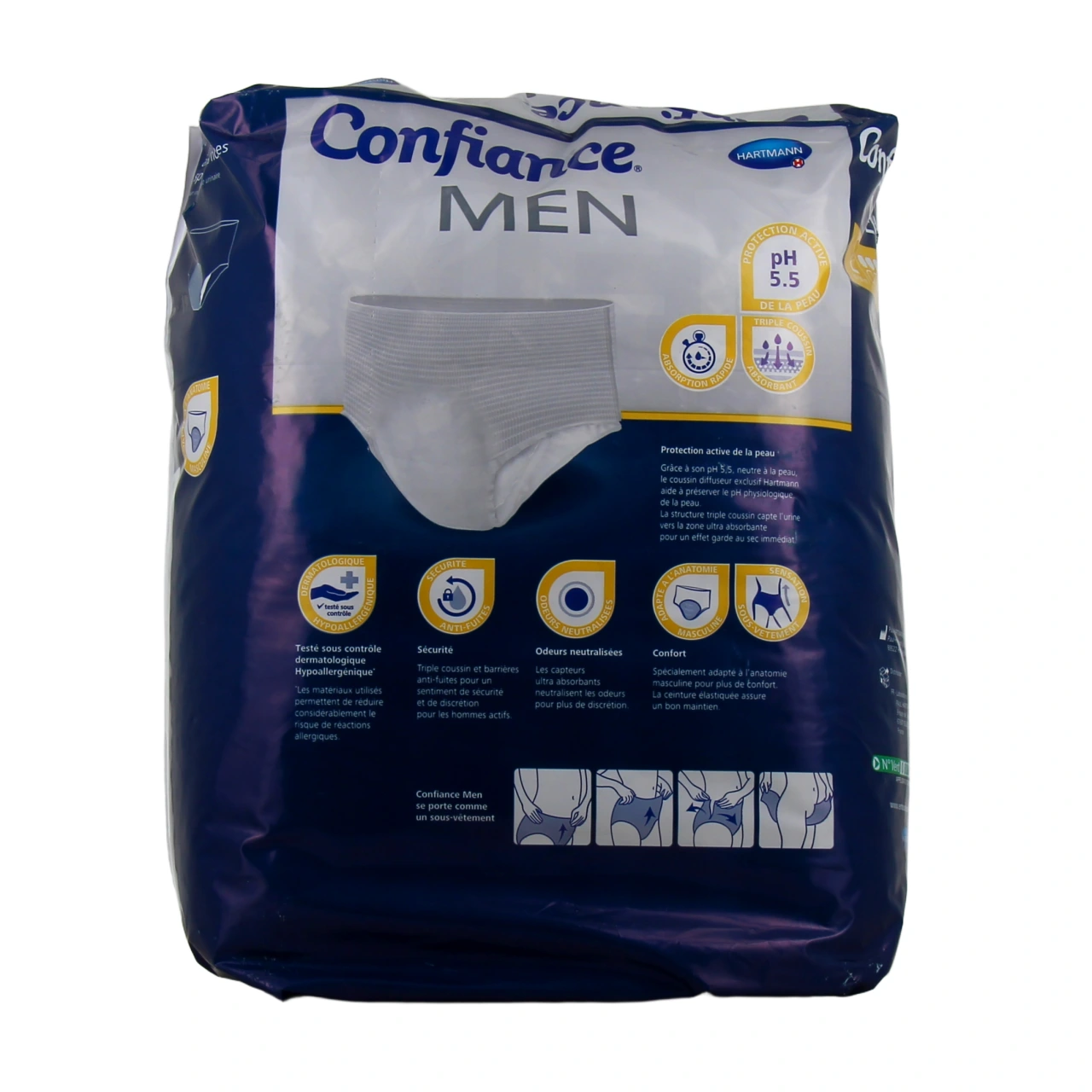 Confiance Men Sous-Vêtements Absorbants - Vue 6