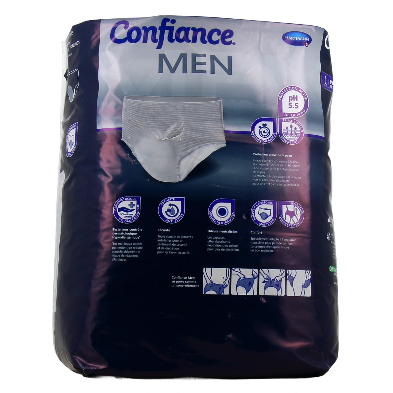 Confiance Men Sous-Vêtements Absorbants - Vue 9