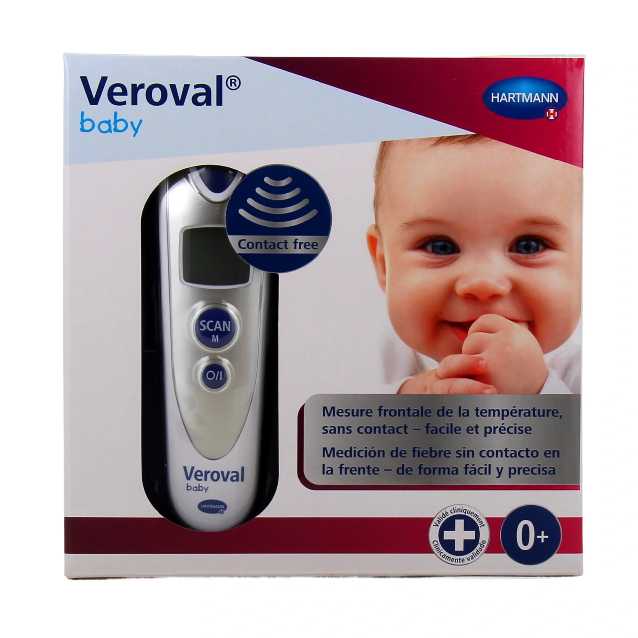 Veroval Baby Thermomètre Frontal - Vue 2