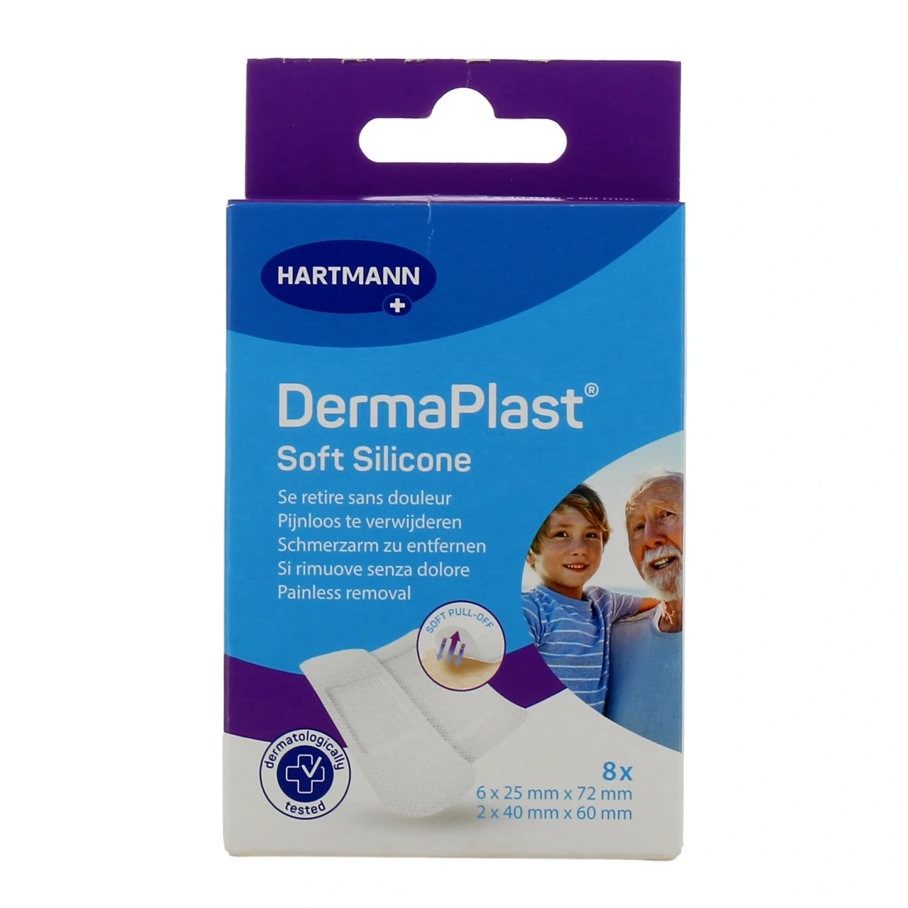 Hartmann DermaPlast Soft Silicone Pansement - Vue 2